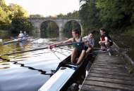 Rowing is one of the sport activities offered by Durham Boarding School