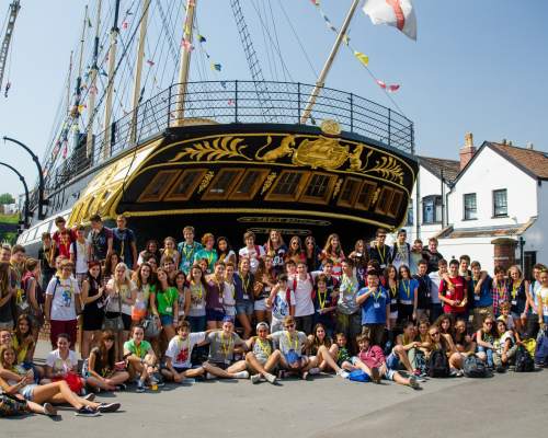 Class trip and sightseeing in England