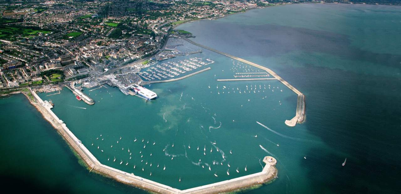 Dun Laoghaire from above
