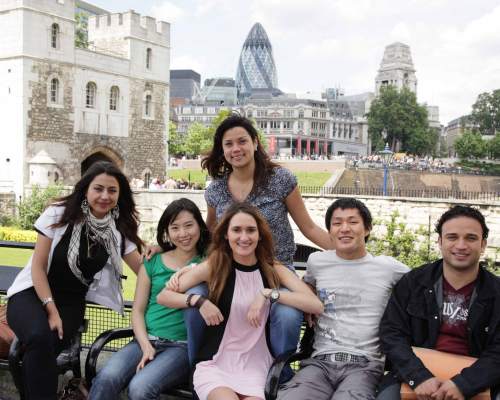 London excursion after the English classes